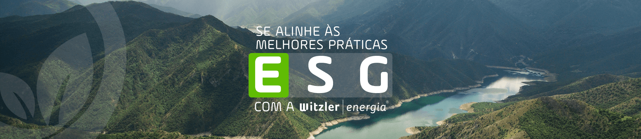 Se alinhe sobre a Certificação ESG com a Witzler Energia