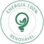 Selo de Energia 100 por cento renovável